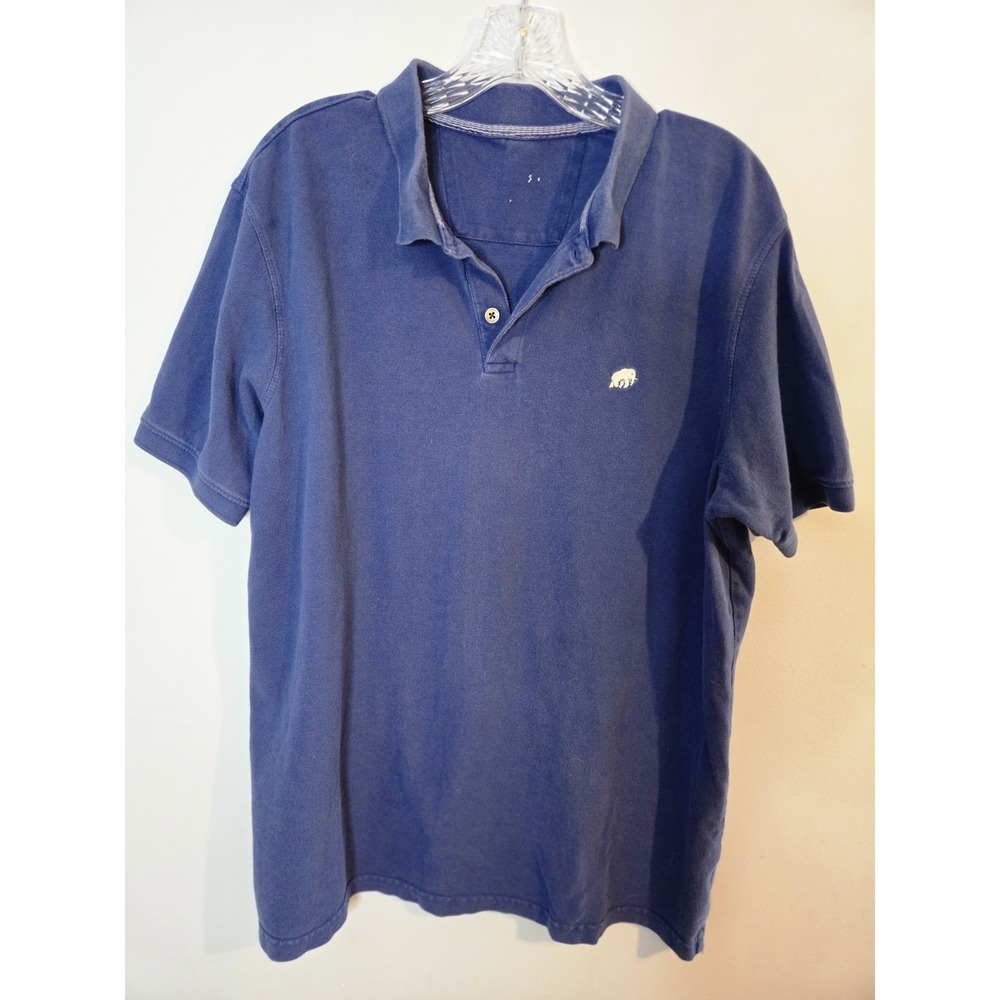 Banana Republic Men Vintage XL Blue Polo Shirt 90sY2K Preppy Quality Classic